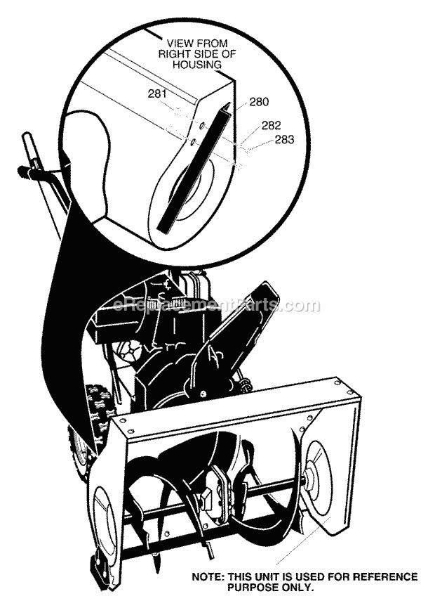 Murray 627904X89B (2000) Dual Stage Snow Thrower Drift_Cutter_Assembly Diagram