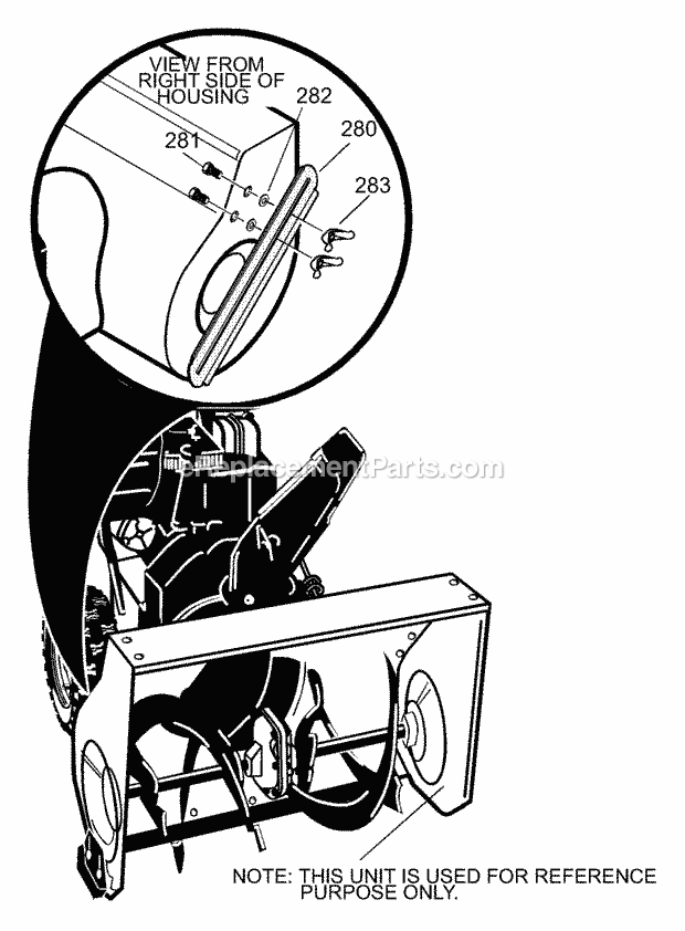 Murray 631114X61A (2000) Dual Stage Snow Thrower Drift_Cutter_Assembly Diagram