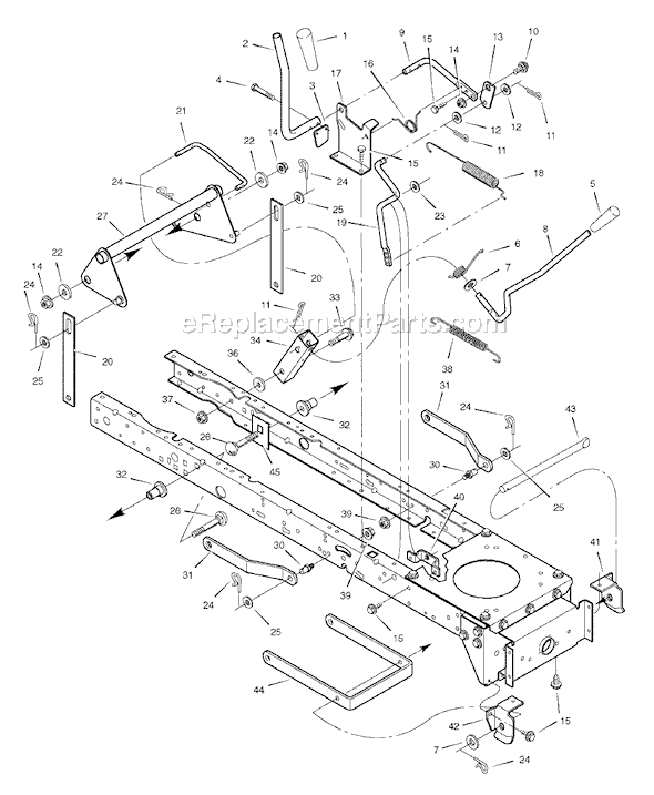Murray 7800282 (425307x51A) Lawn Tractor Page G Diagram