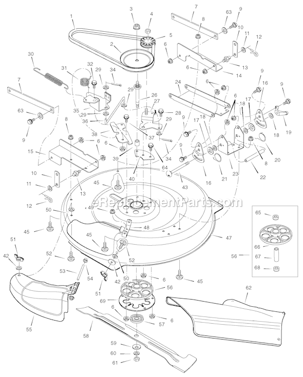 Murray 7800528 (309029x11G) Lawn Tractor Page E Diagram