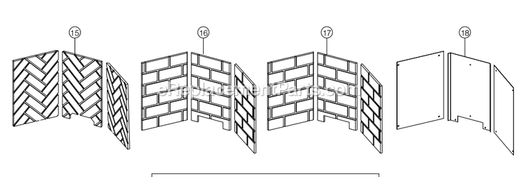 Napoleon GX36NTR-1 Gas Fireplaces Page2 Diagram