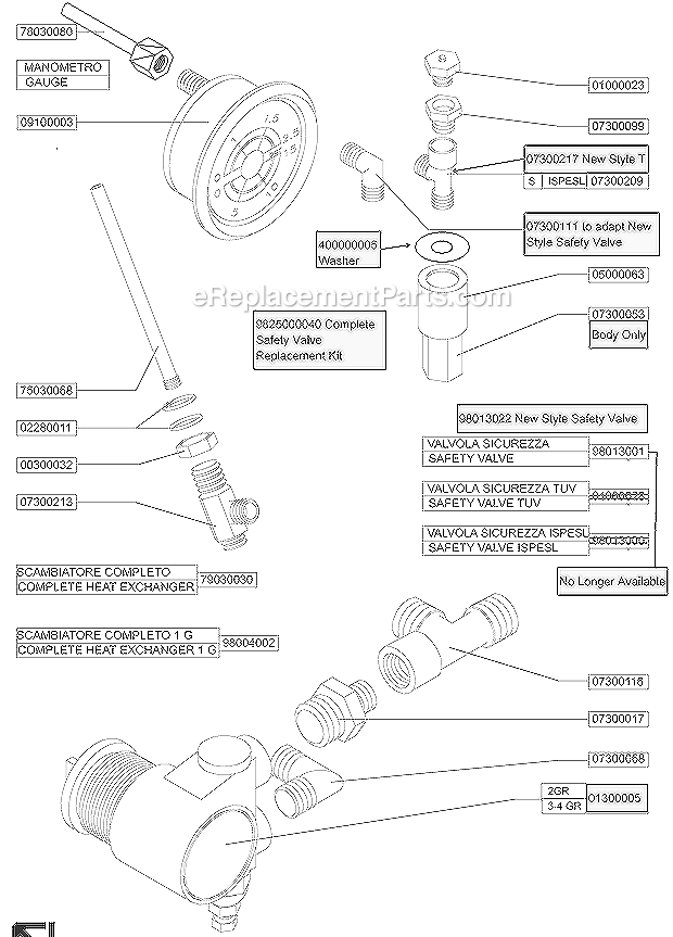 Nuova Simonelli Espresso Machine | Premier Maxi | eReplacementParts.com