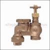 Orbit 3/4" Brass Anti-Siphon Valve With Unions part number: 51052