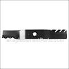 Oregon 21.375 X 2.5 Lawn Mower Blade part number: 592-615