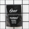 Oster Pro Cover Plate Front part number: 58409000000