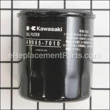 mount Tilslutte rynker Oil Filter [49065-0724] for Kawasaki Lawn Equipments | eReplacement Parts
