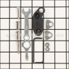 Penn Rod Clamp Kit part number: 1229928