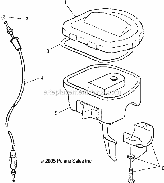 Polaris A06BG50AA (2006) Scrambler 500 4X4 Page AC Diagram