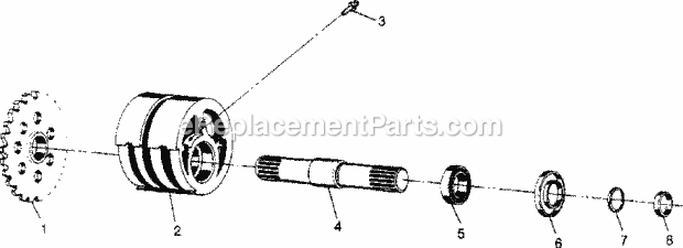 Polaris W948130 - 300 4X4 (1994) - eReplacementParts.com