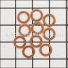 Polaris Washer-19 X 12 X 1.3-Copper, 10 Pk. part number: 5812232