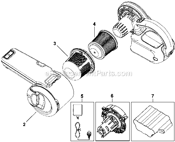 Black & Decker PHV1810 18V Dustbuster Cordless Vacuum