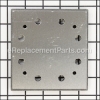 Porter Cable Sander Pad (PSA/Adhesive Back, 8 Vacuum Holes, Square) part number: 13592