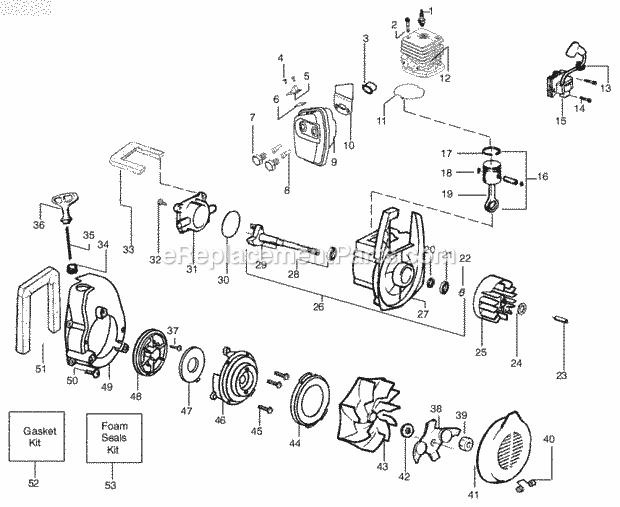 Poulan Pro 25cc Gas Blower | BVM200LE | eReplacementParts.com