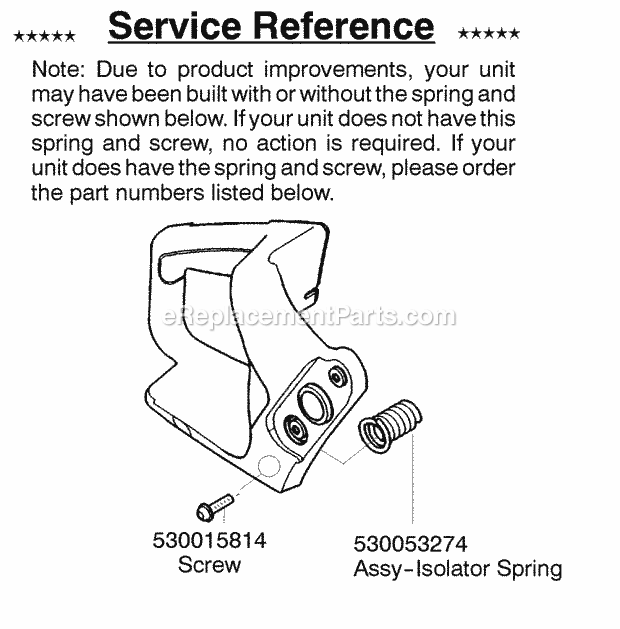 Poulan PP220 (Type 4) Gas Chainsaw Page D Diagram