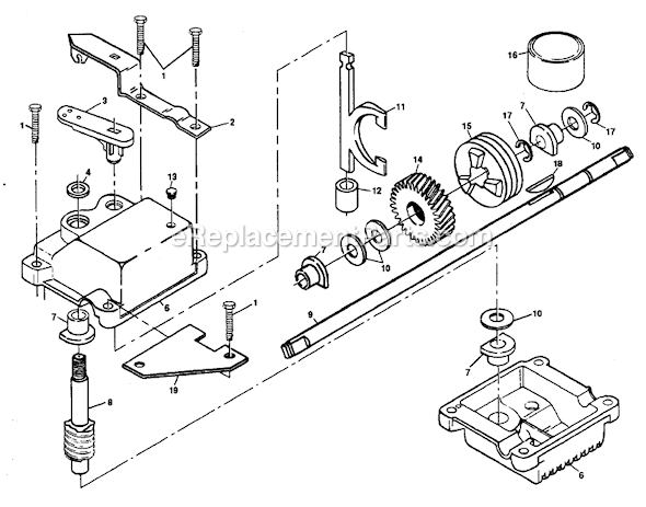 Poulan Pro PP750PKA Lawn Mower Page B Diagram