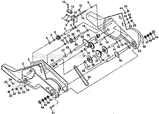 Poulan Pro PPRT5K Tiller Page G Diagram