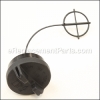 Poulan Fuel Cap With Retainer part number: 574607701