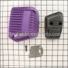 Poulan Assy-Purple Muffler Cover part number: 530071595