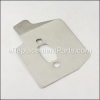 Poulan Backplate - Alum. part number: 530055402