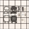 Poulan Carburetor Repair Kit part number: 530069838