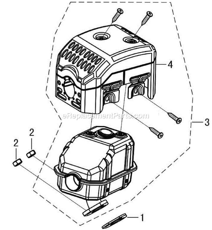 Powermate EPW2123100 3100 Psi Pressure Washer Section10 Diagram