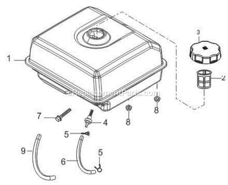 Powermate EPW2123100 3100 Psi Pressure Washer Section11 Diagram