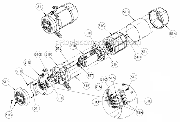 Powermate PM0606750 Generator Page B Diagram