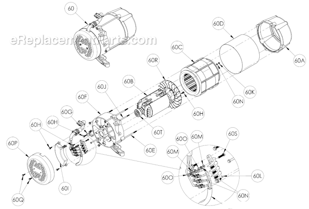 Powermate PM0676800 Generator Page C Diagram