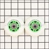 Razor 76mm (abec-5) Wheels - Green part number: 35055030