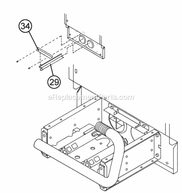 Ruud 80PJ15NDR01 Gas Furnaces Nox Insert Assembly After F0299 Diagram
