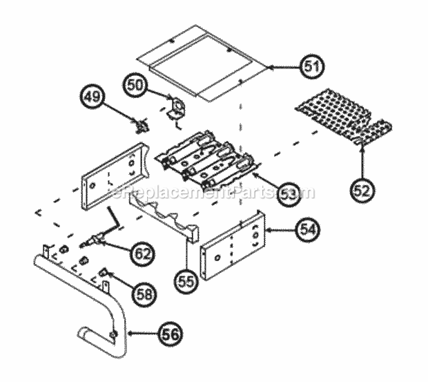 Ruud 90RS06EES01 Gas Furnaces Burner Assembly Diagram