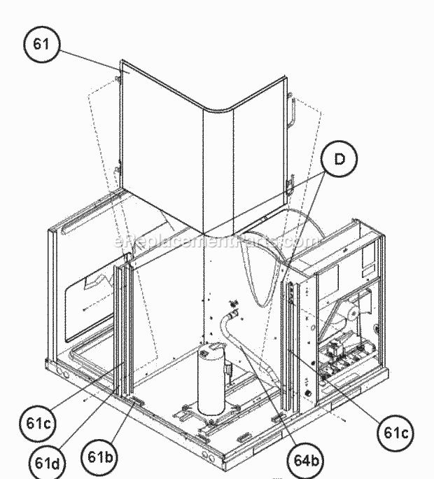 Ruud RACA13042ACT000AA Package Air Conditioners Page J Diagram