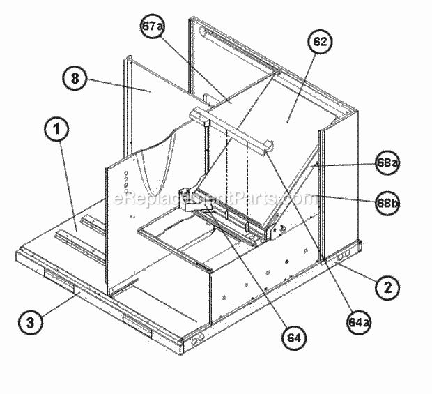 Ruud RACA13042ACT000AA Package Air Conditioners Evaporator Coil Diagram