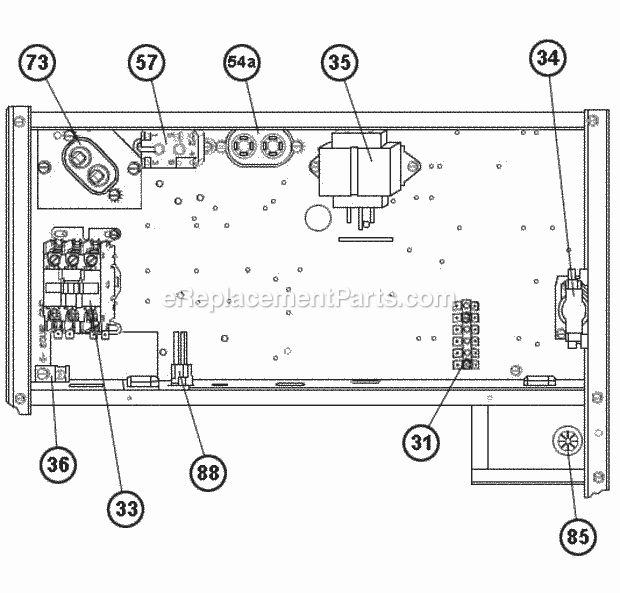 Ruud RACA15042AJT000AA Package Air Conditioners Page E Diagram