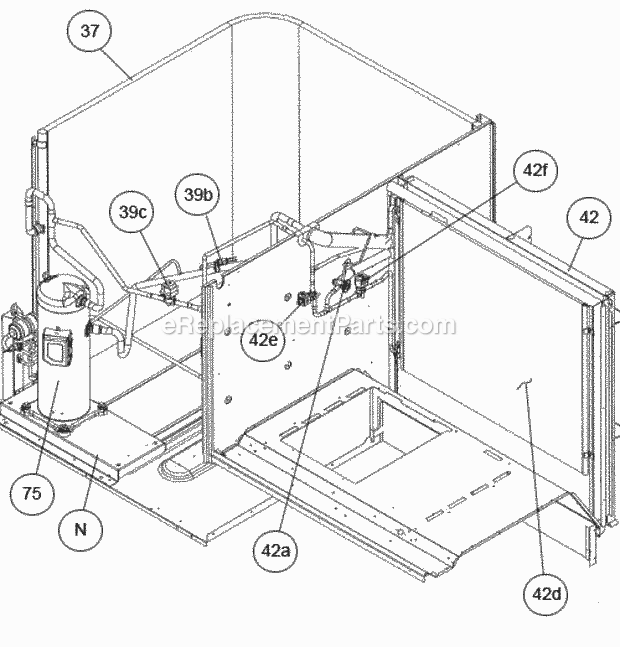 Ruud RACDZR090ACA000AAAB0 Package Air Conditioners - Commercial Page X Diagram