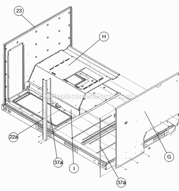 Ruud RACDZR102ACA000AAAA0 Package Air Conditioners - Commercial Page B Diagram