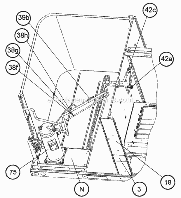 Ruud RACDZR102ACA000AAAA0 Package Air Conditioners - Commercial Page G Diagram