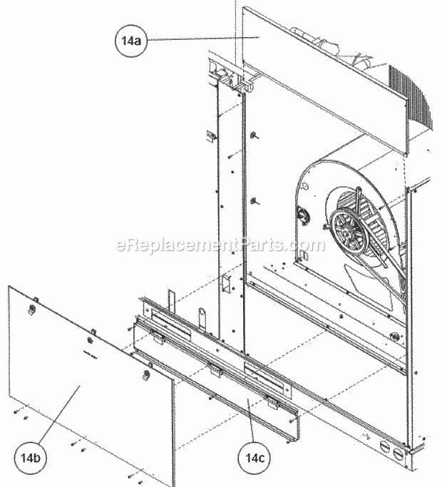 Ruud RACDZS150ACA302CABA0 Package Air Conditioners - Commercial Page M Diagram