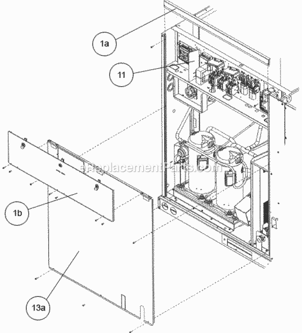 Ruud RACDZS150ACA302CABA0 Package Air Conditioners - Commercial Page N Diagram