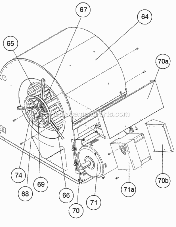 Ruud RACDZT150ACF000CAAB0 Package Air Conditioners - Commercial Page AA Diagram