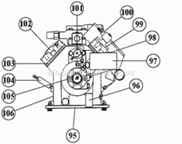 Ruud RAWD-125DAZ Condensing Units - Commercial Page E Diagram