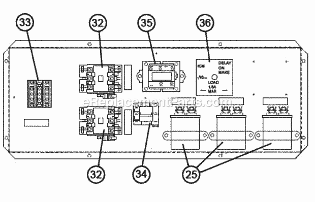 Ruud RAWE-150CAZ949 Condensing Units - Commercial Control Box Assembly 120-241 Diagram