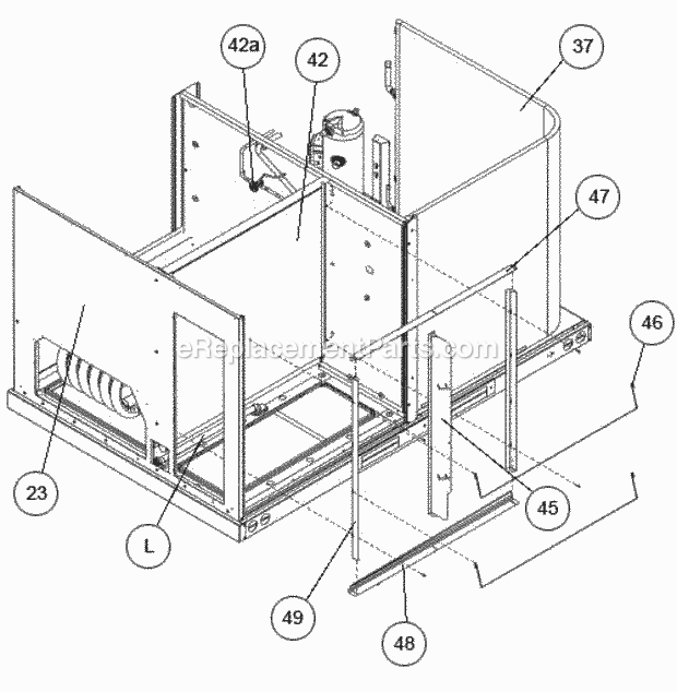 Ruud RGEDZR090ADB202CAAA0 Package Gas-Electric - Commercial Page D Diagram