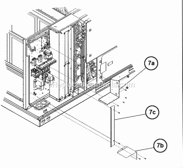 Ruud RJNL-B090DM000 Package Heat Pumps - Commercial Low Voltage Shields 090-120 Diagram