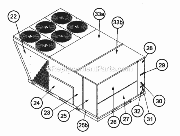 Ruud RJNL-B090DM030AAF Package Heat Pumps - Commercial Page K Diagram