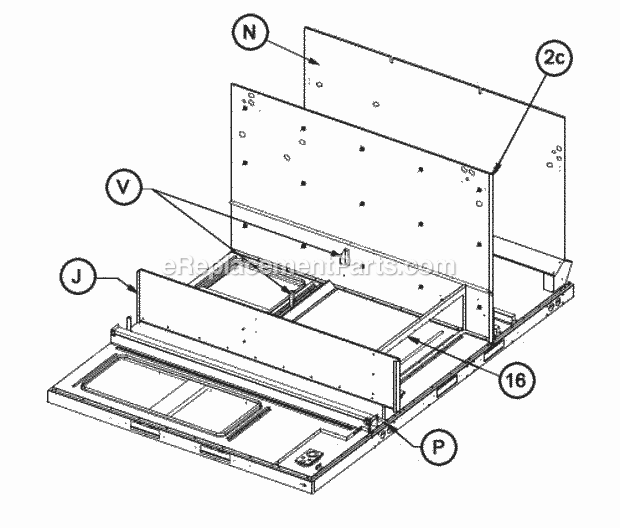 Ruud RJNL-B090DM030 Package Heat Pumps - Commercial Page P Diagram