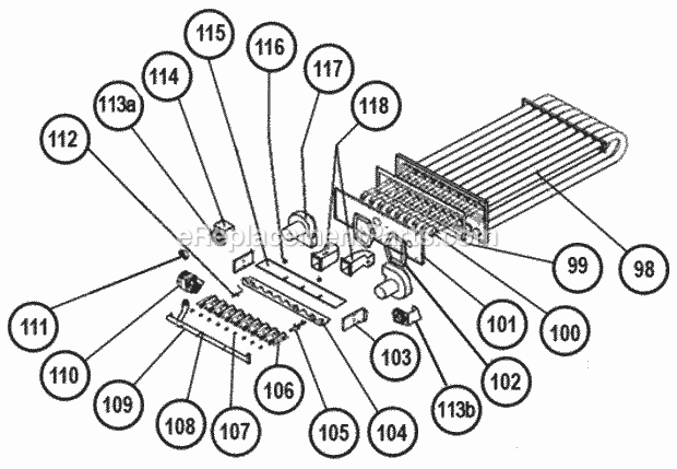 Ruud RKKL-B151CM25EAAF Package Gas-Electric - Commercial Page Q Diagram