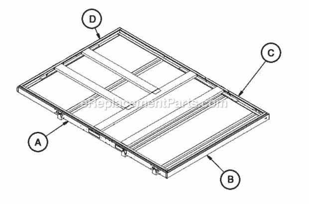 Ruud RKKL-B151CM25EAAF Package Gas-Electric - Commercial Page AD Diagram