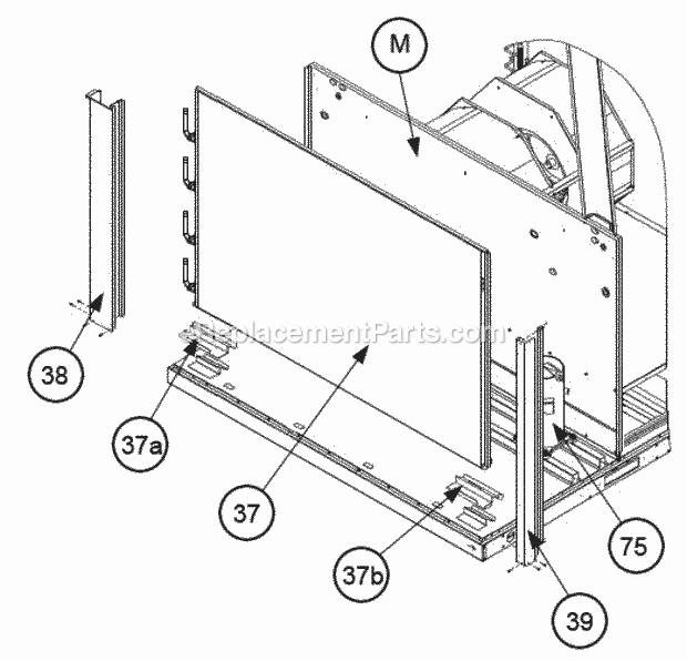 Ruud RKKL-B151CM25EBFG Package Gas-Electric - Commercial Page AG Diagram