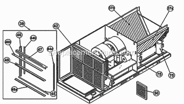 Ruud RKMB-A240DL30EBNB Package Gas-Electric - Commercial Page J Diagram